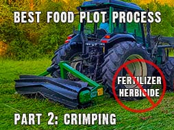 No Fertilizer, No Herbicide | The Best Food Plot Process, Part 2